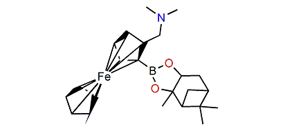 (1S,2S,3R,5S)-Pinanediol 2-(N,N-dimethylaminomethyl)-ferroceneboronate